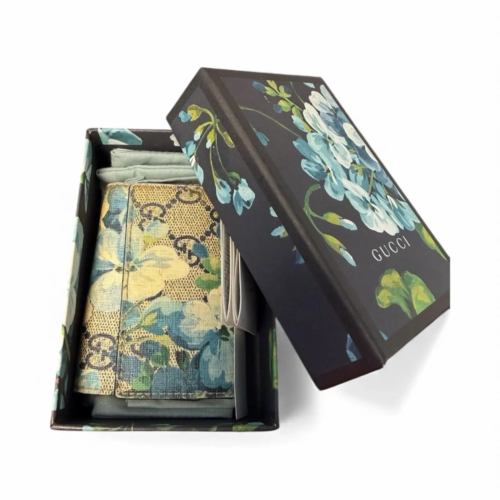 Gucci GG Blooms 6-Key Holder w/ Box & Dustbag (A244) - Picture 15 of 15